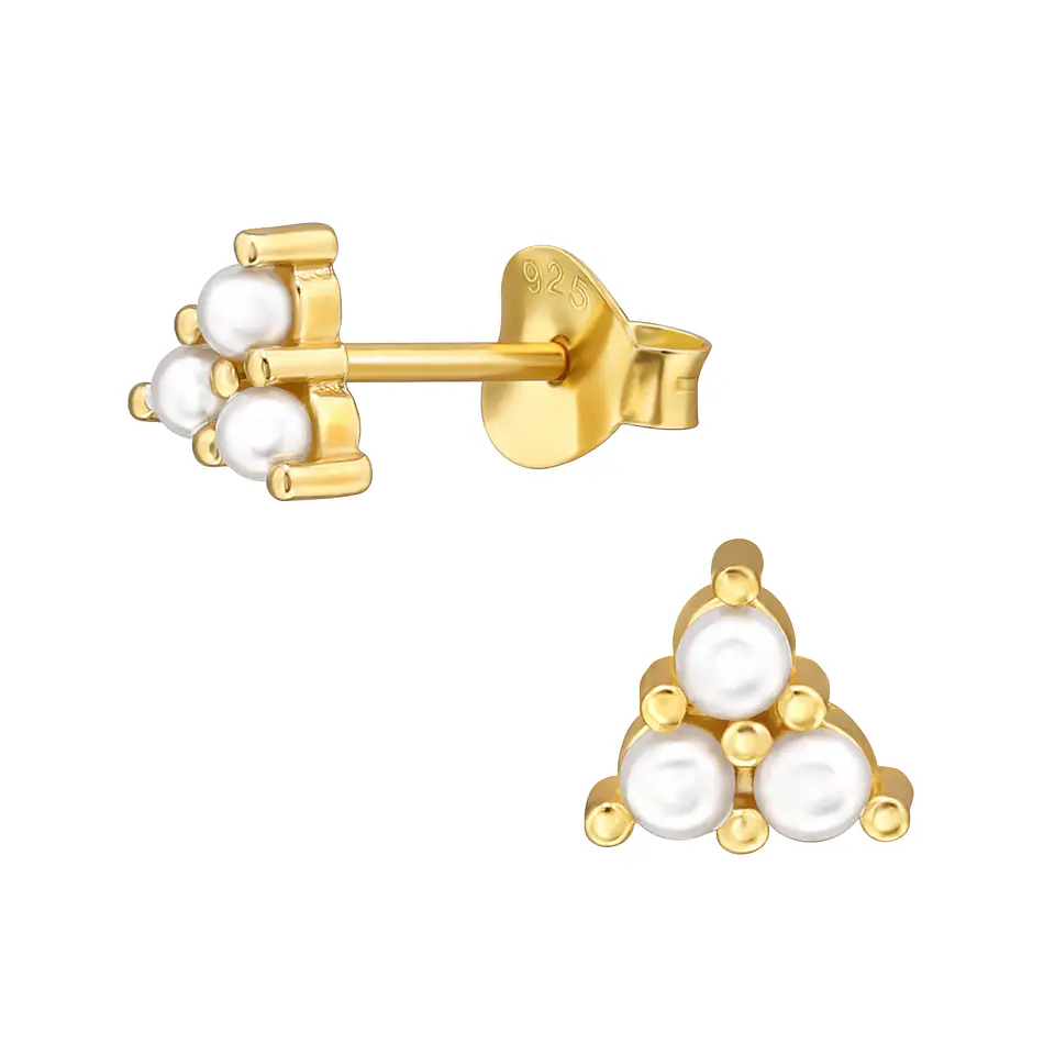 Triángulo de perlas 5 mm 2