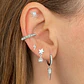 Estrella con perla colgante - Miniatura 2