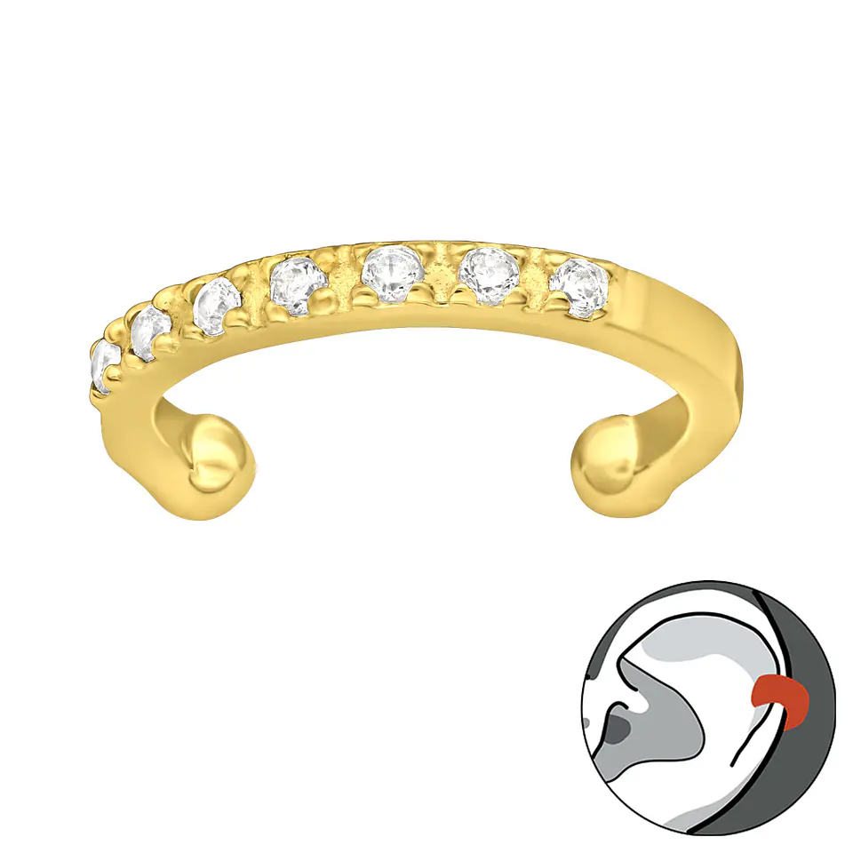 Cuff brillante 13 mm 2