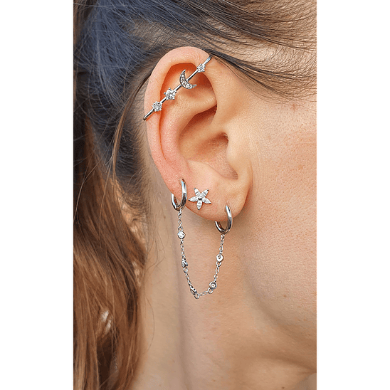 Piercing flor 7 mm 3