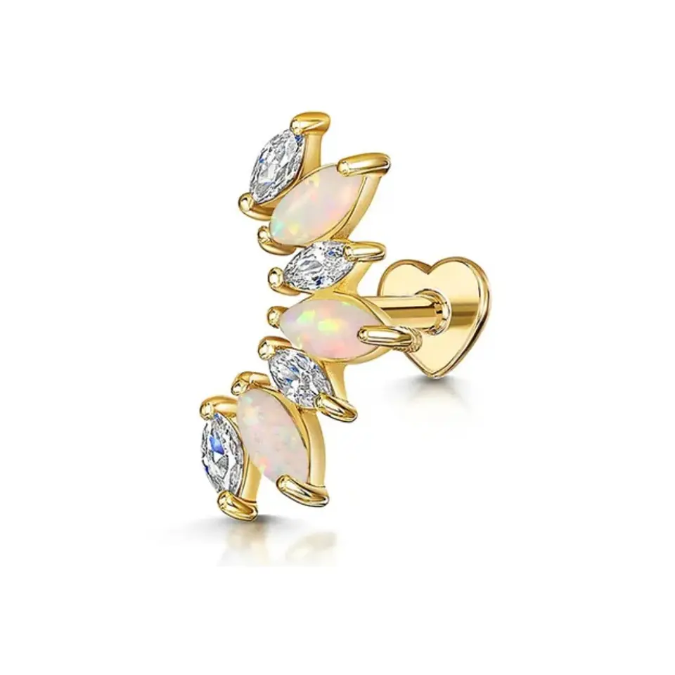 Piercing ópalo y circones 1