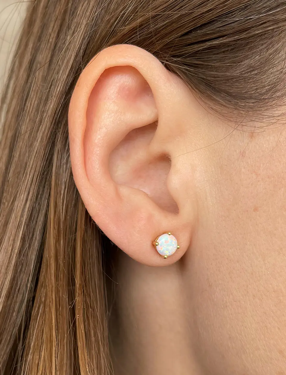 Ópalo blanco 6 mm 2