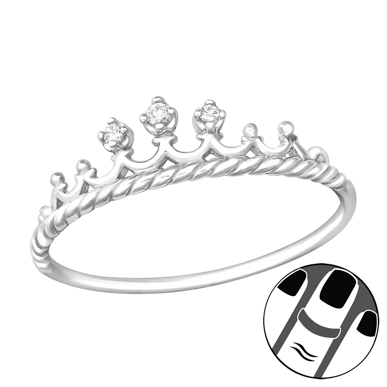 Anillo midi corona 1