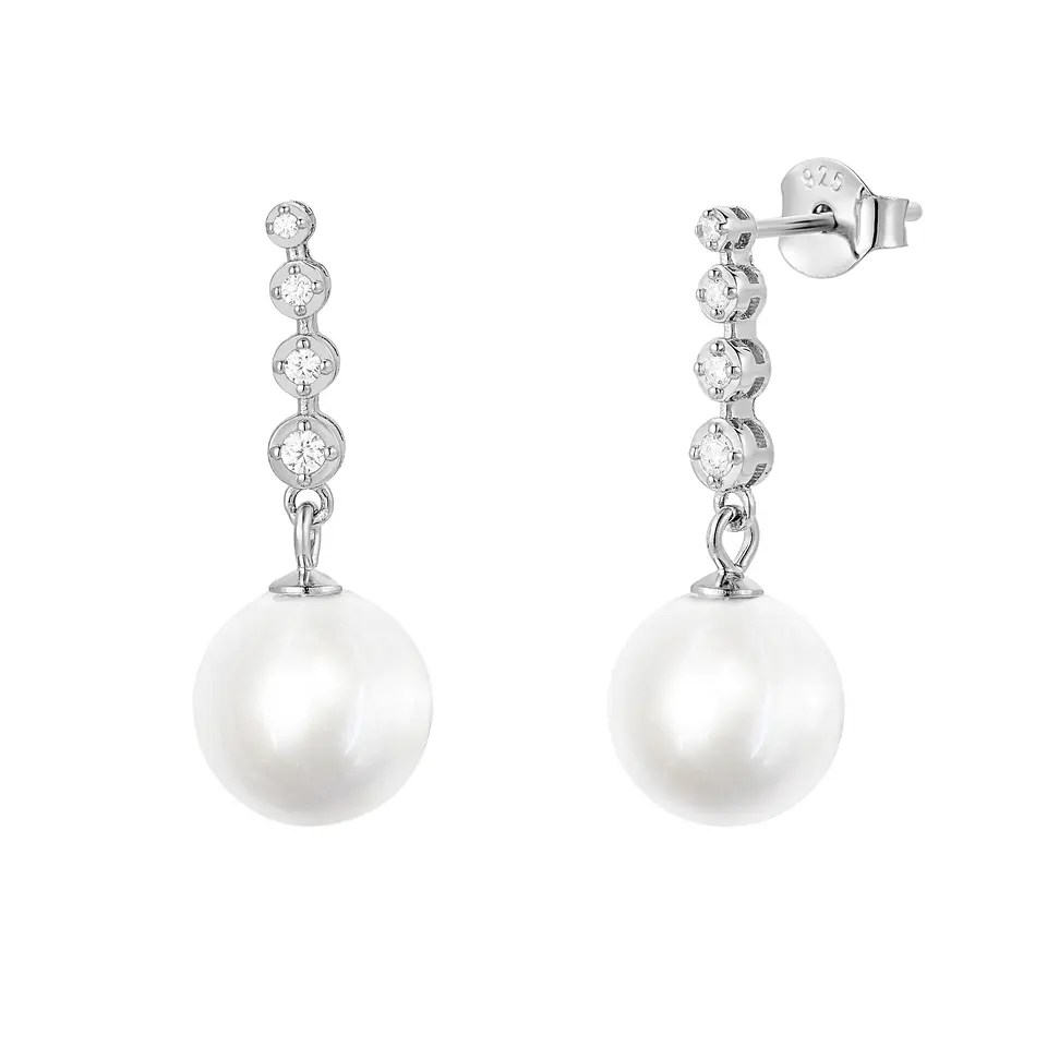 Perlas colgantes de circones 3