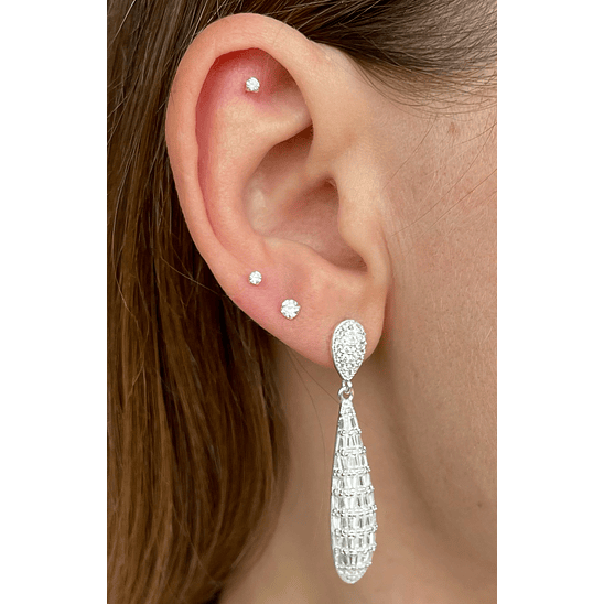 Aros gota baguette 2