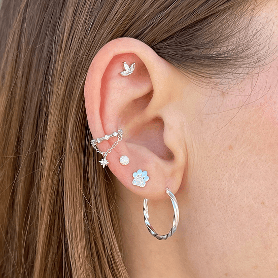 Argollas entorchadas 20 mm 2