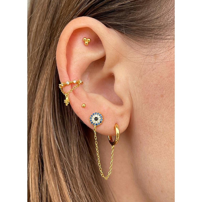 Cuff estrella colgante 2