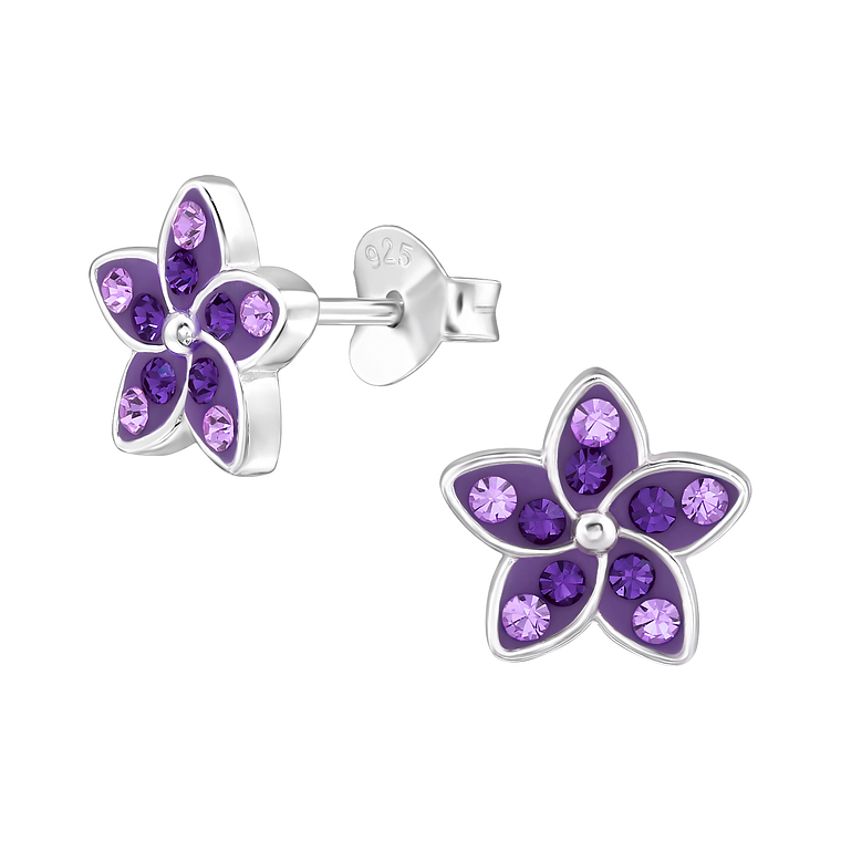 Flores moradas 9 mm 2