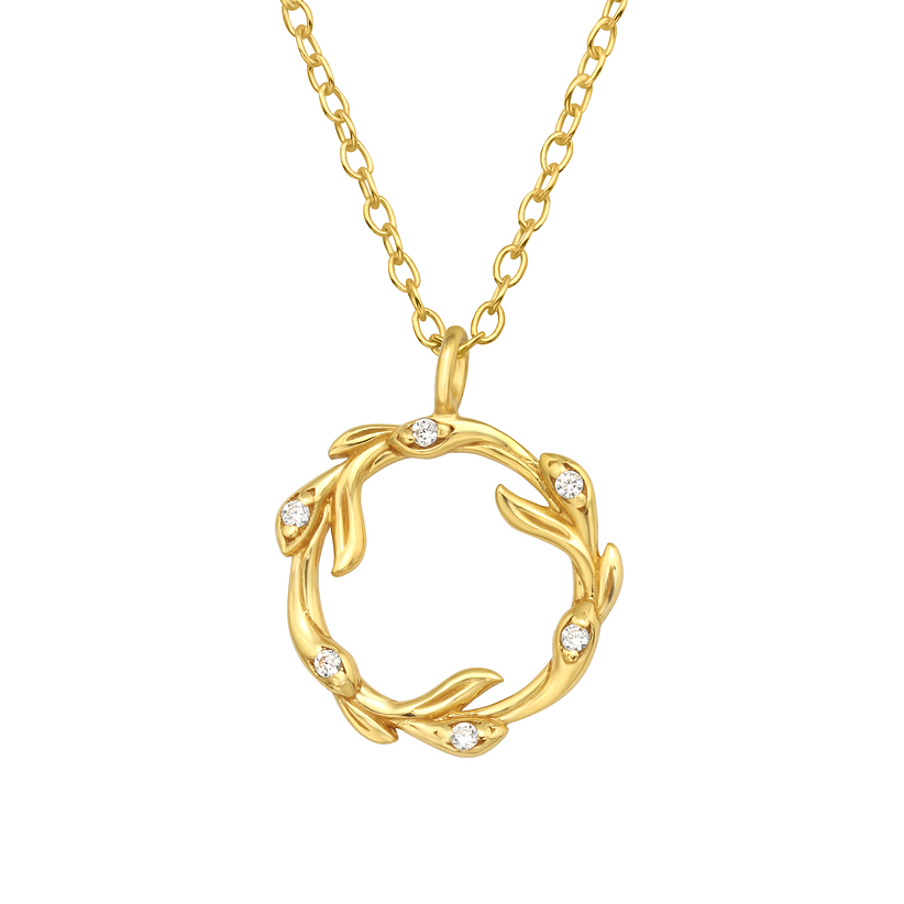 Collar circulo de ramas 2