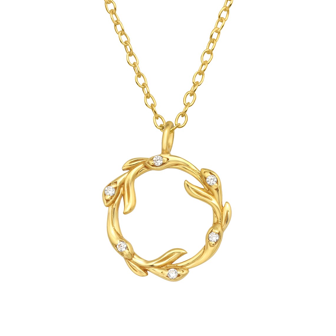 Collar circulo de ramas 2