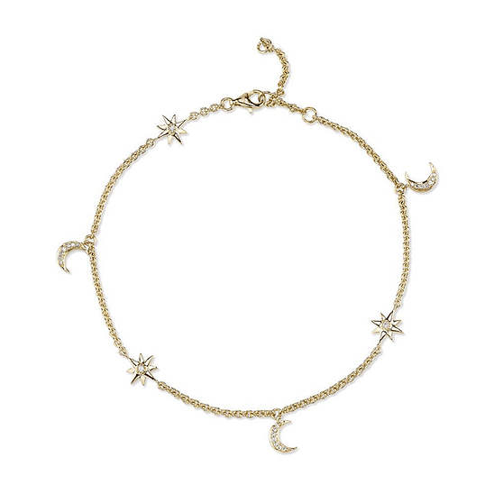 Pulsera lunas y estrellas 1