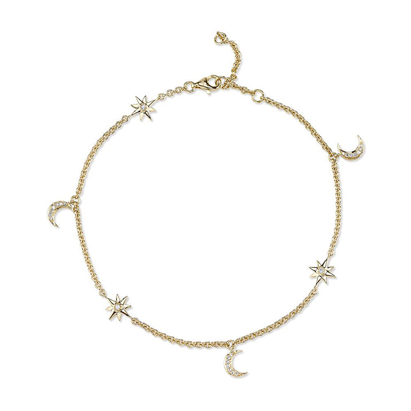 Pulsera lunas y estrellas 1