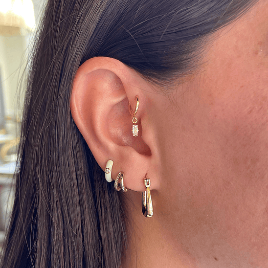 Mini argolla - helix y antihelix  2