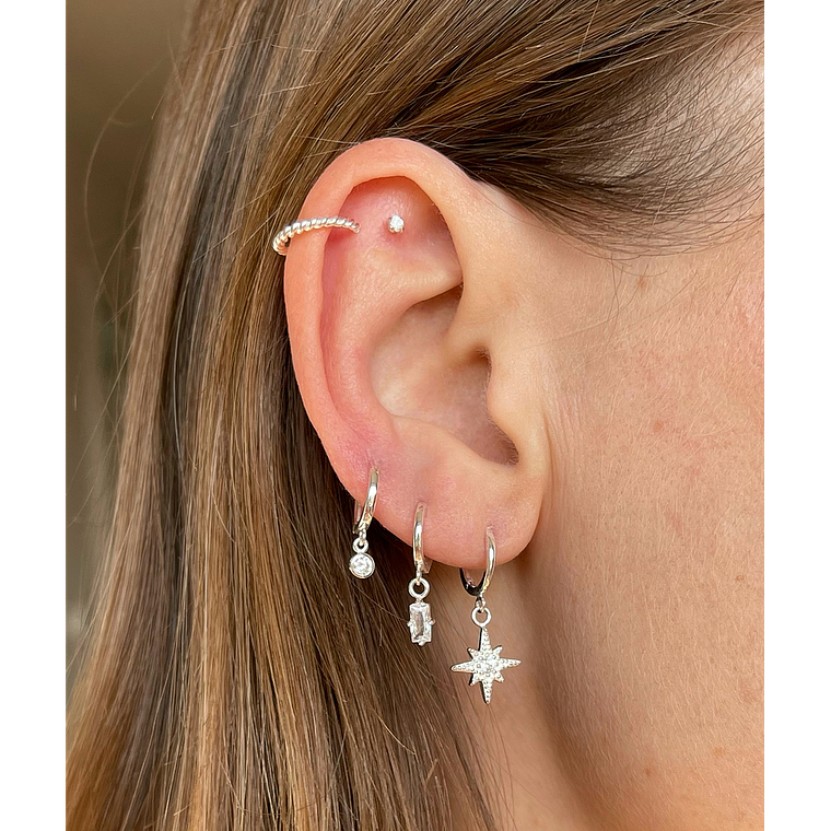 Mini argolla - hélix y antihélix  3