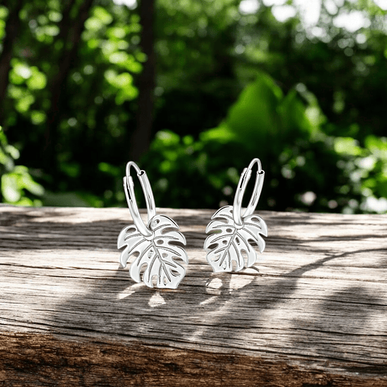 Argollas monstera deliciosa  1