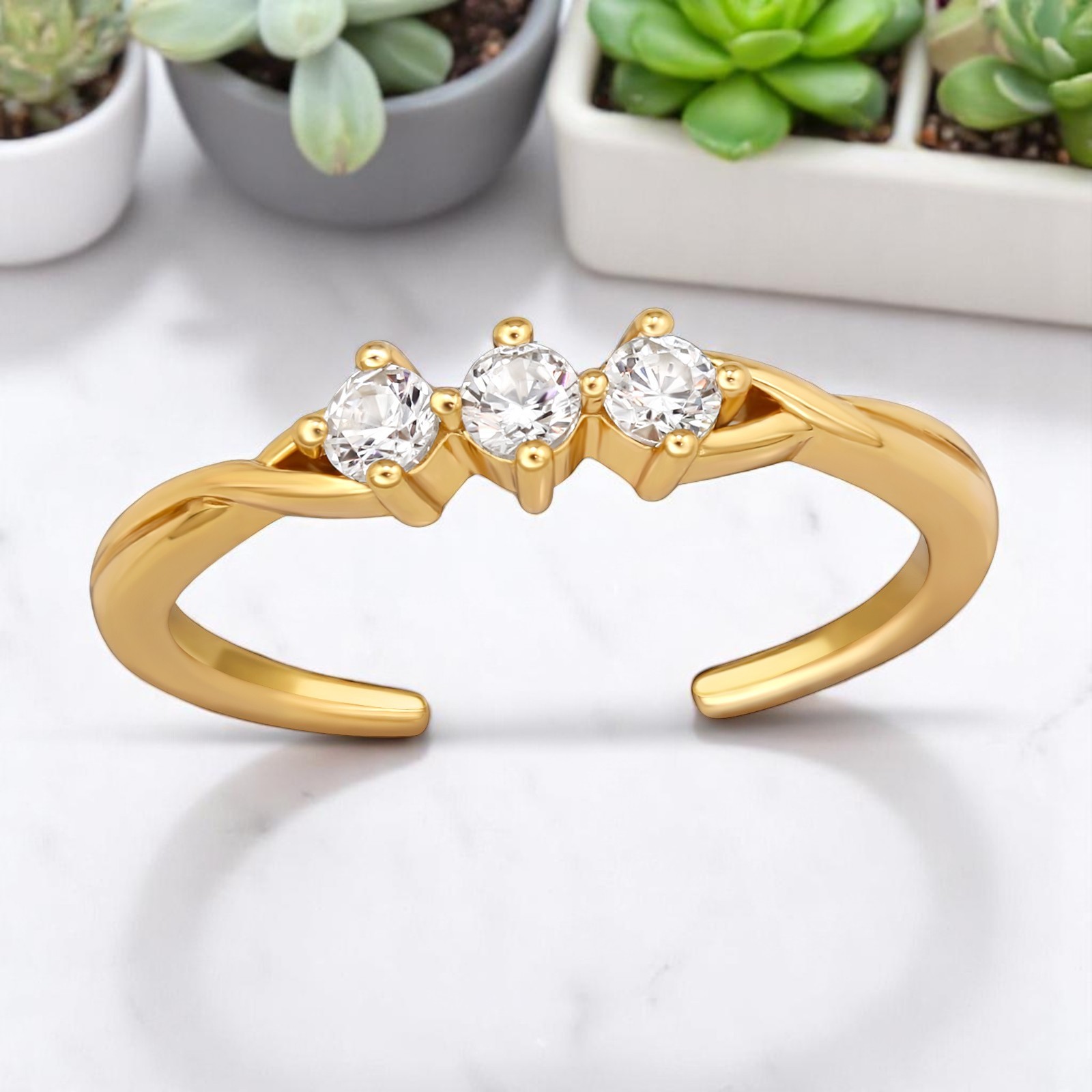Anillo pie// midi