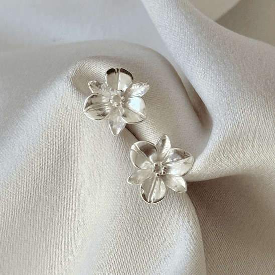 Flor de plata 10 mm 1