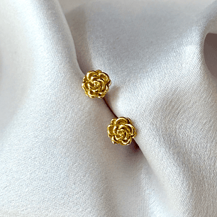 Mini rosa dorada 5 mm