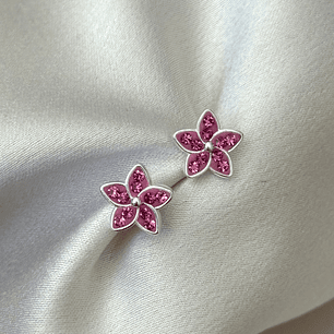 Flores fucsia  9 mm