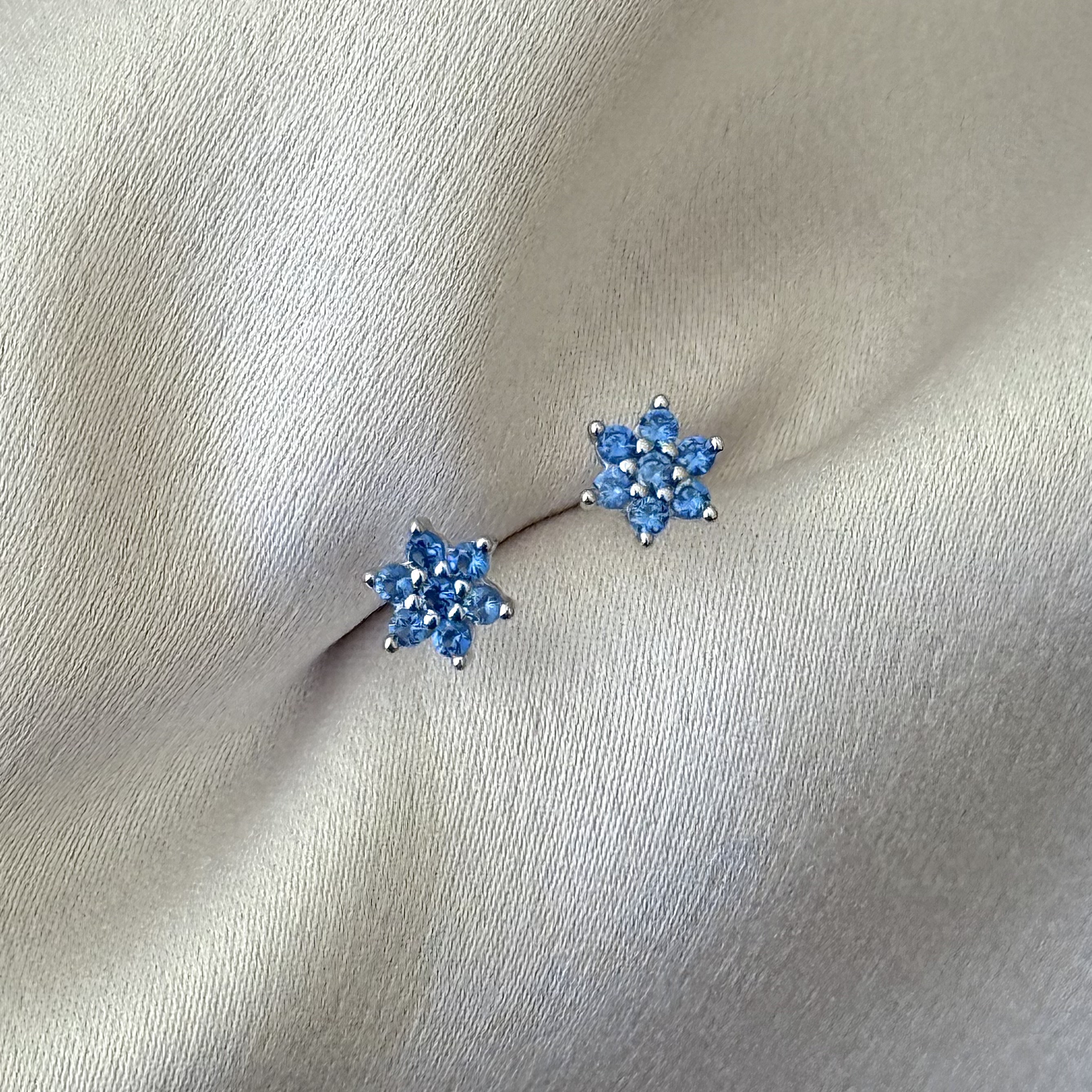 Flor azul 5,5 mm