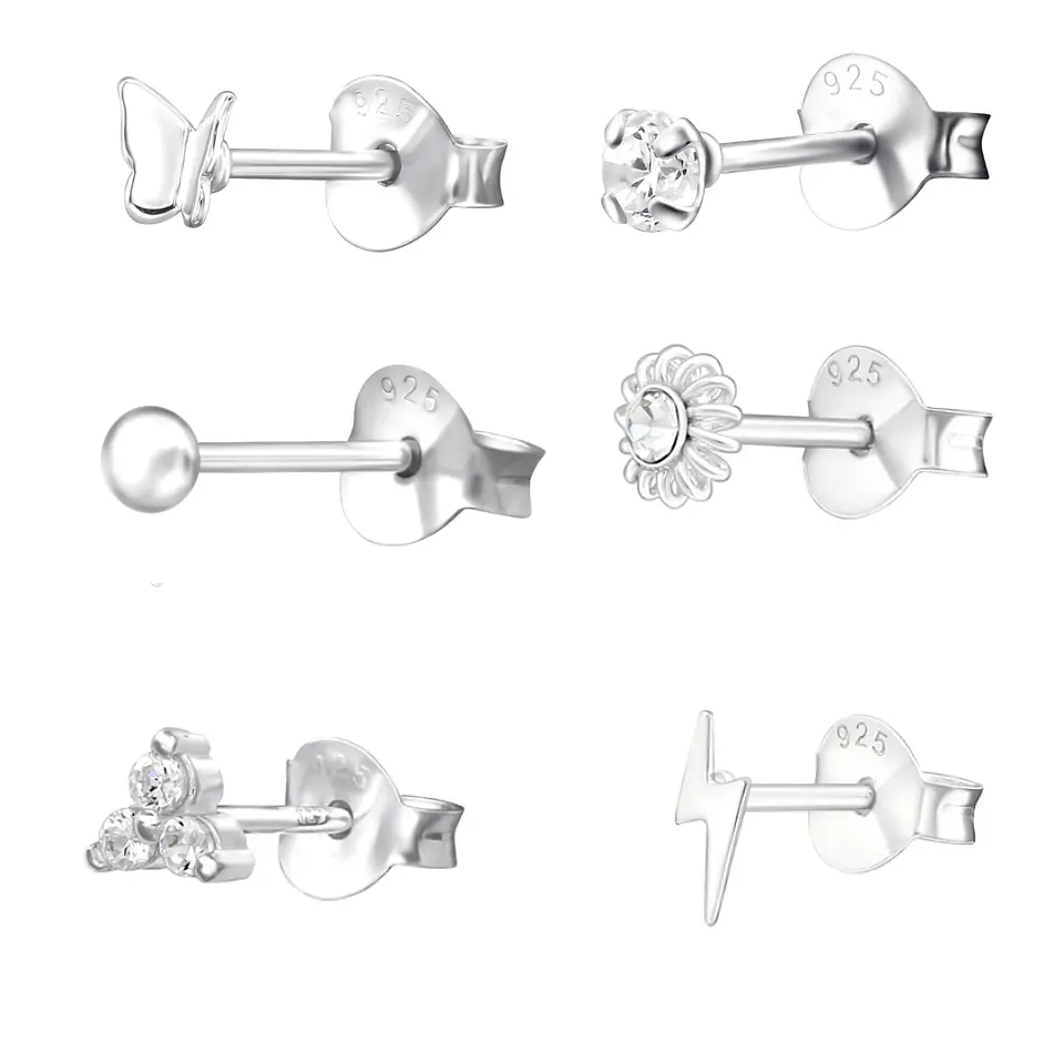 Conjunto 6 mini aritos 2