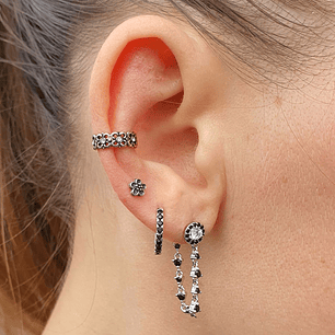 Conjunto circones negros 