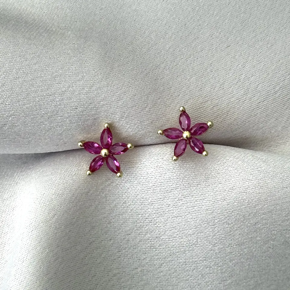 Flor fucsia 7 mm 1