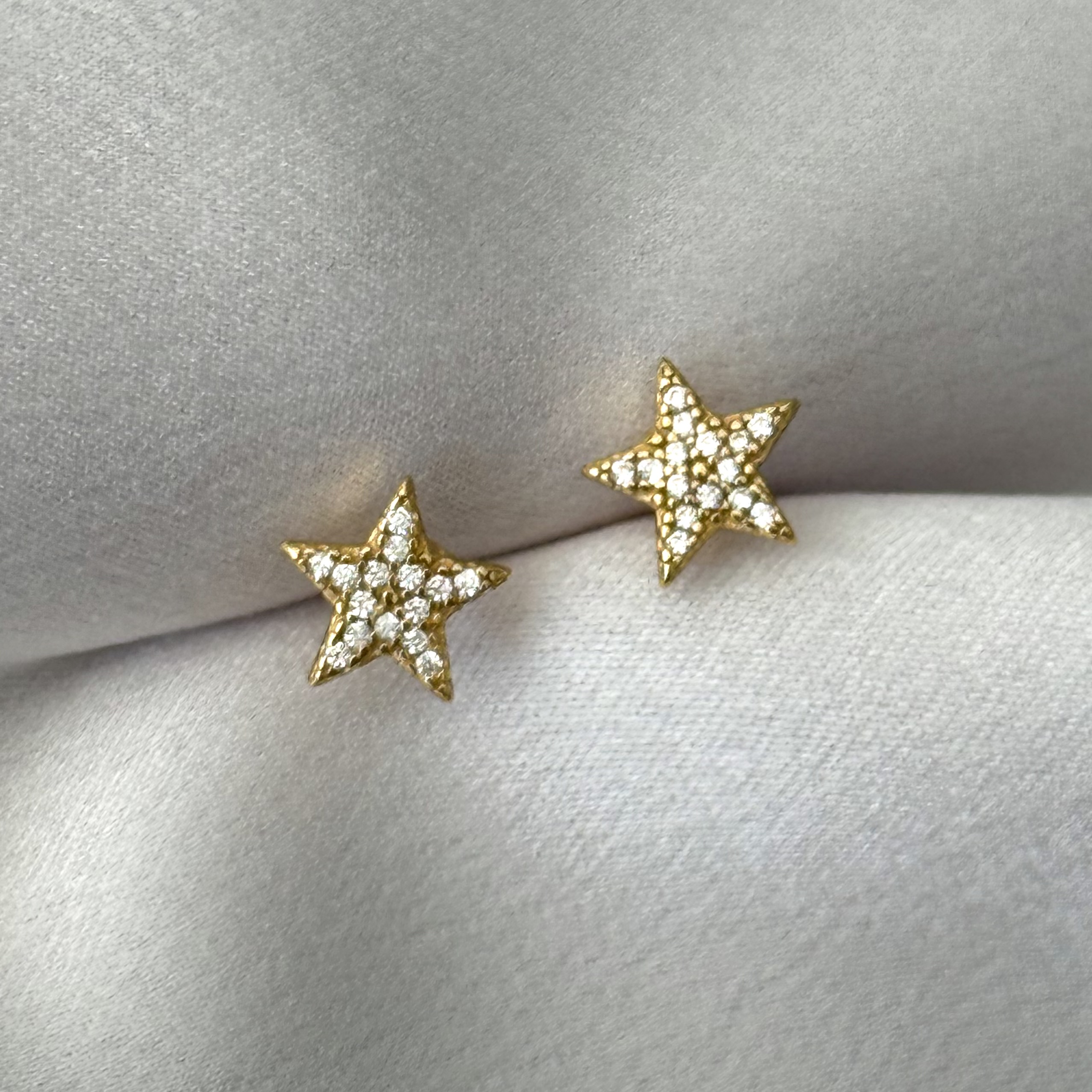 Estrellas doradas 7 mm