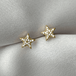 Estrellas doradas 7 mm 