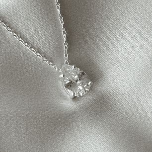 Collar circón brillante