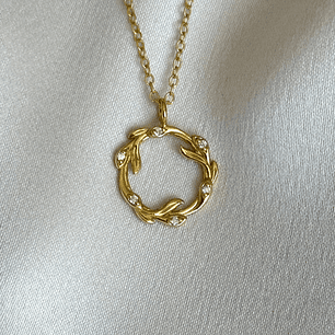 Collar circulo de ramas