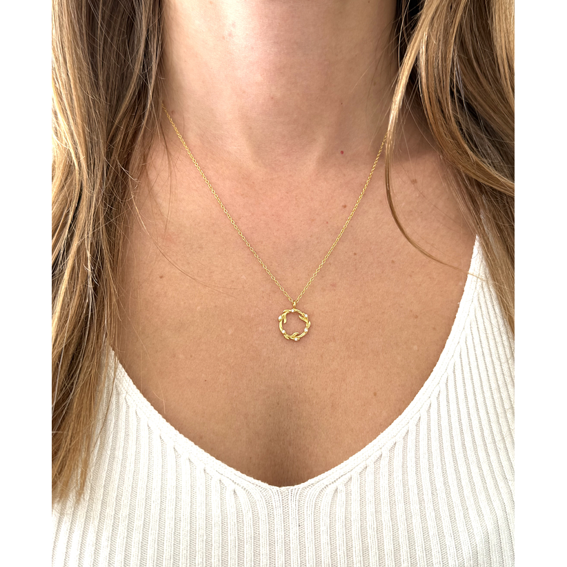 Collar circulo de ramas 3