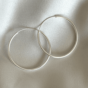 Argollas Lisas 30 mm