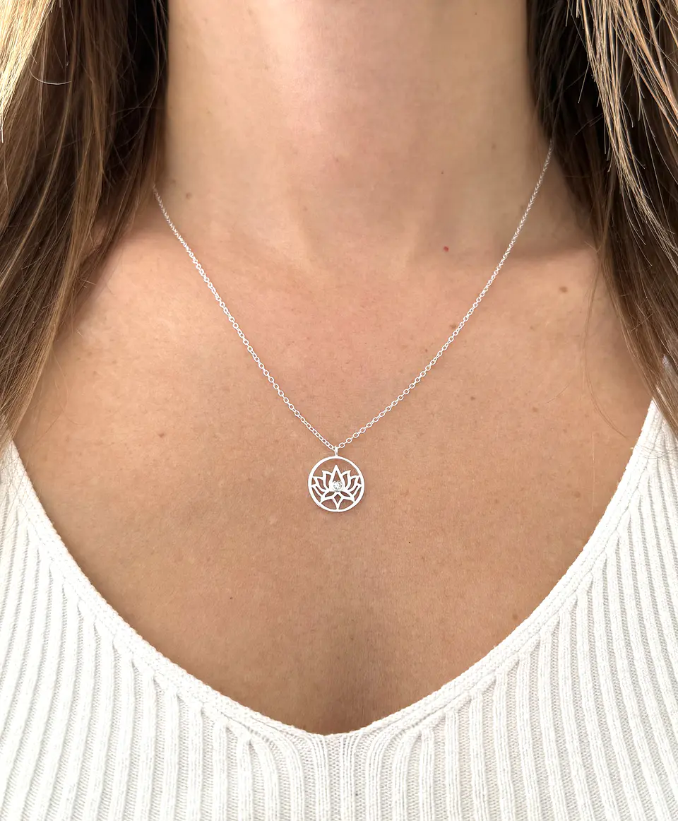 Collar flor de loto 2