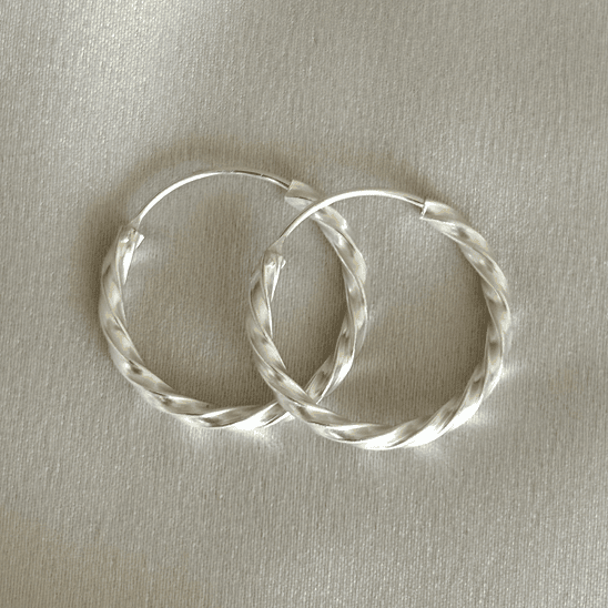 Argollas entorchadas 20 mm 1