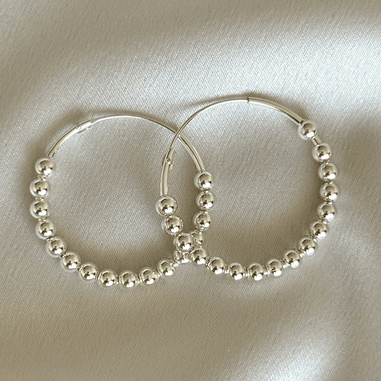 Argollas esferas 25 mm 1