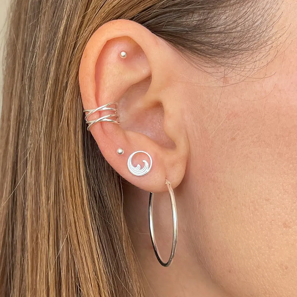 Argollas Lisas 30 mm 2