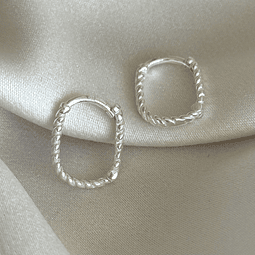 Mini huggies ovalados entorchados