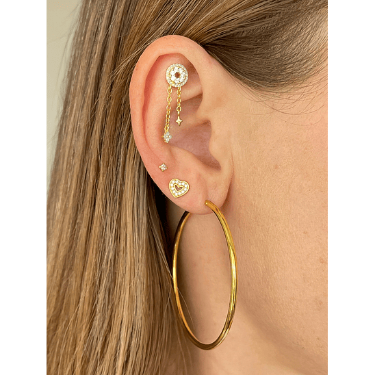 Piercing con colgante 2