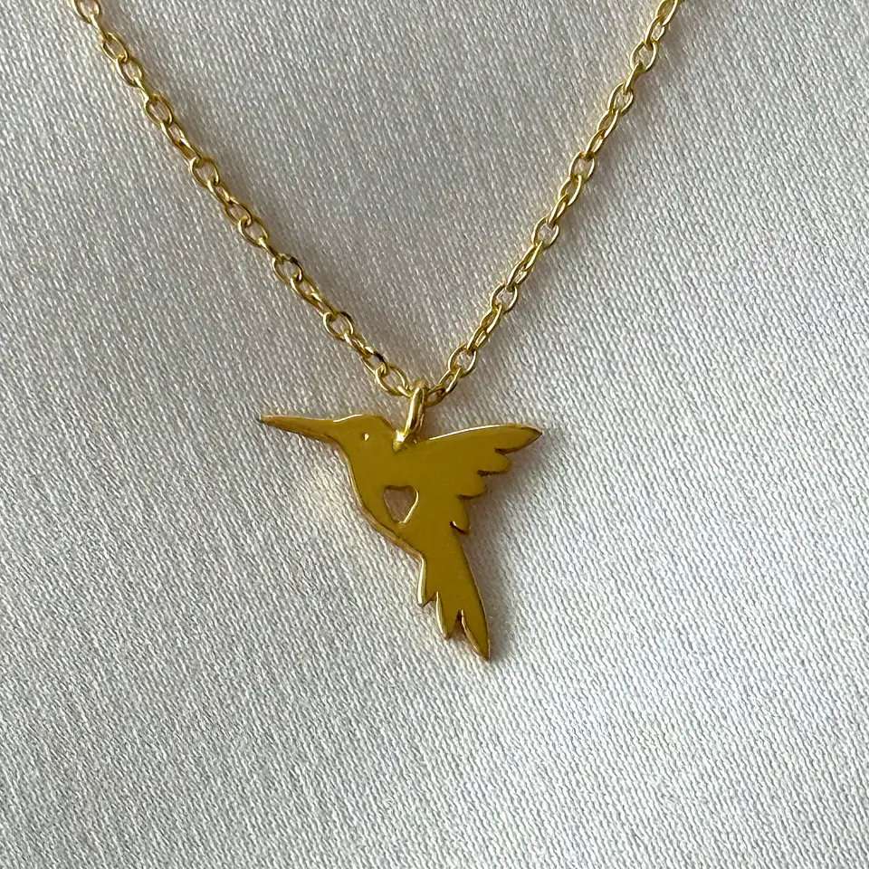 Collar mini colibrí 1