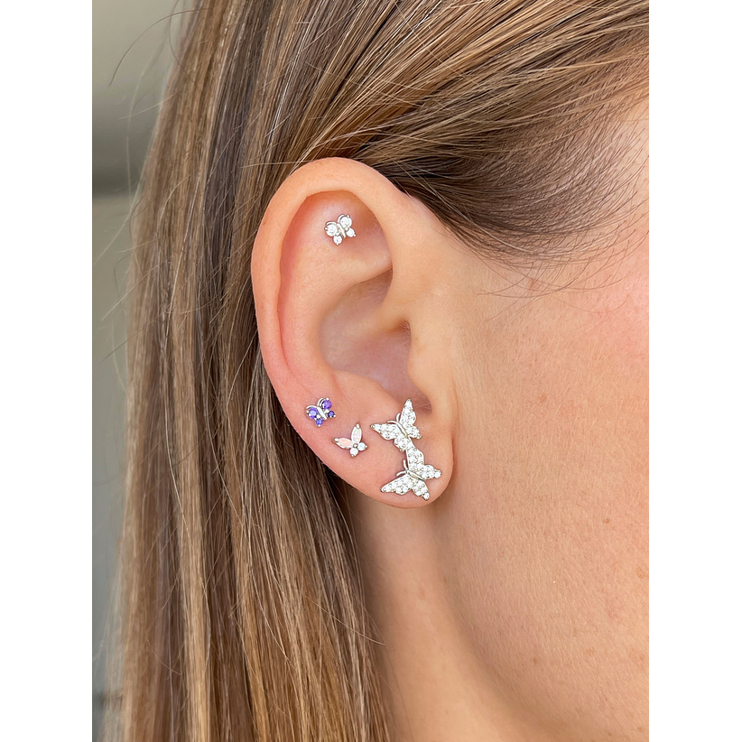 Mariposas moradas 4 mm 2