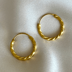 Argollas entorchadas 16 mm