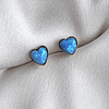 Corazón ópalo azul 5 mm