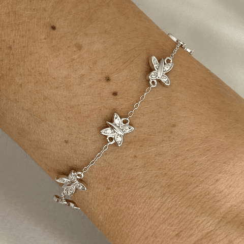 Pulsera de mariposas