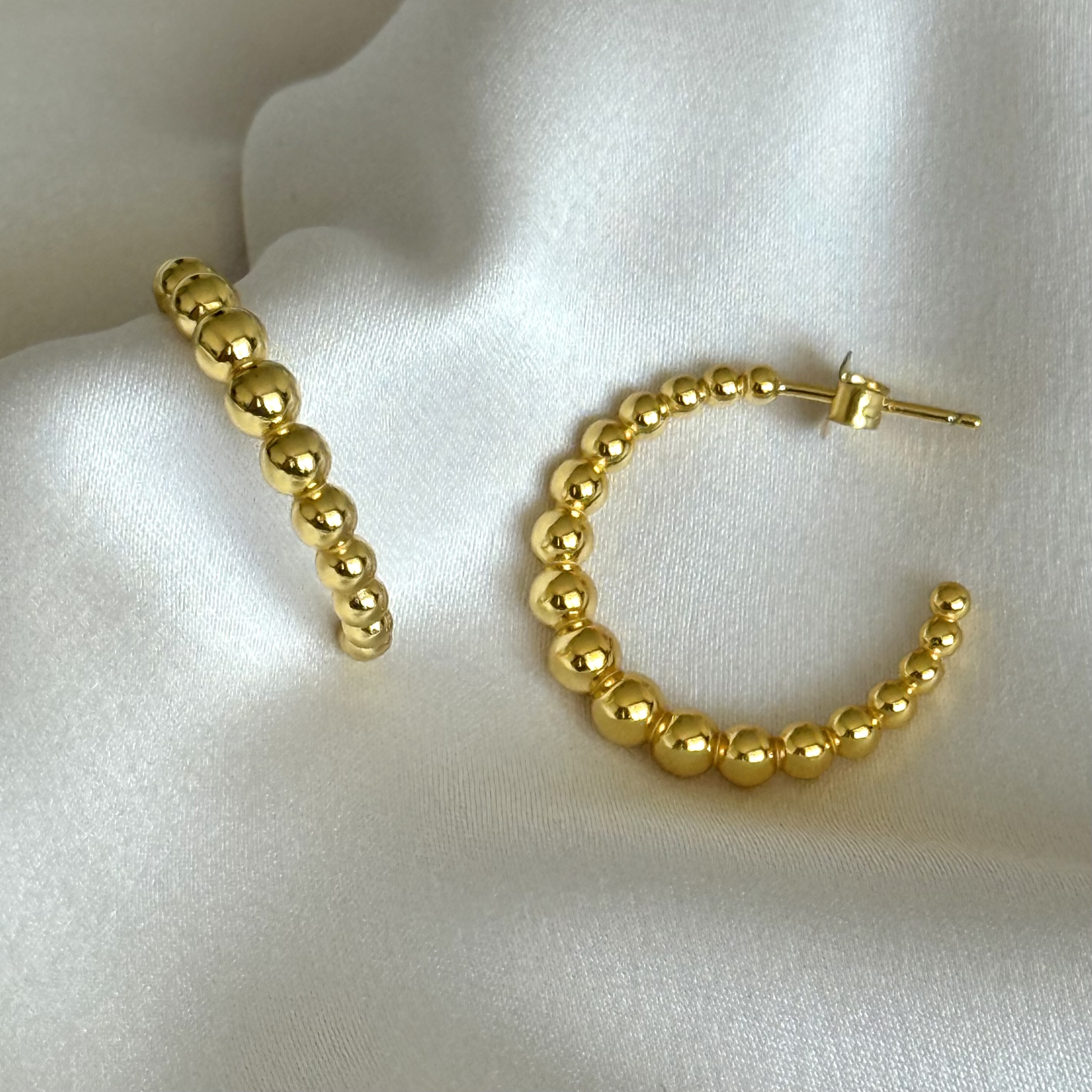 Semi argollas esferas