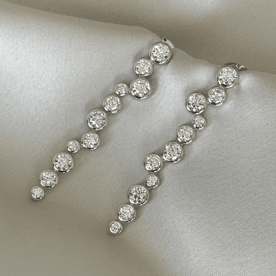 Aros largos de circones 1