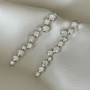 Aros largos de circones