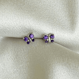 Mariposas moradas 4 mm