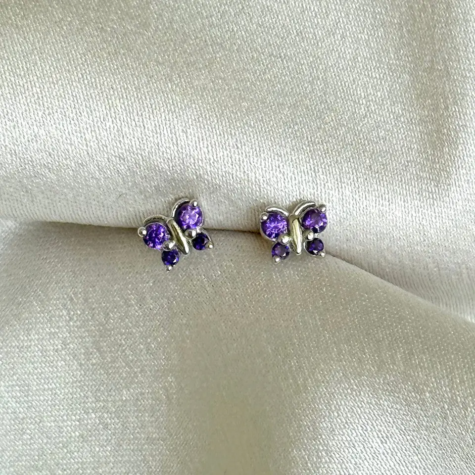 Mariposas moradas 4 mm 1