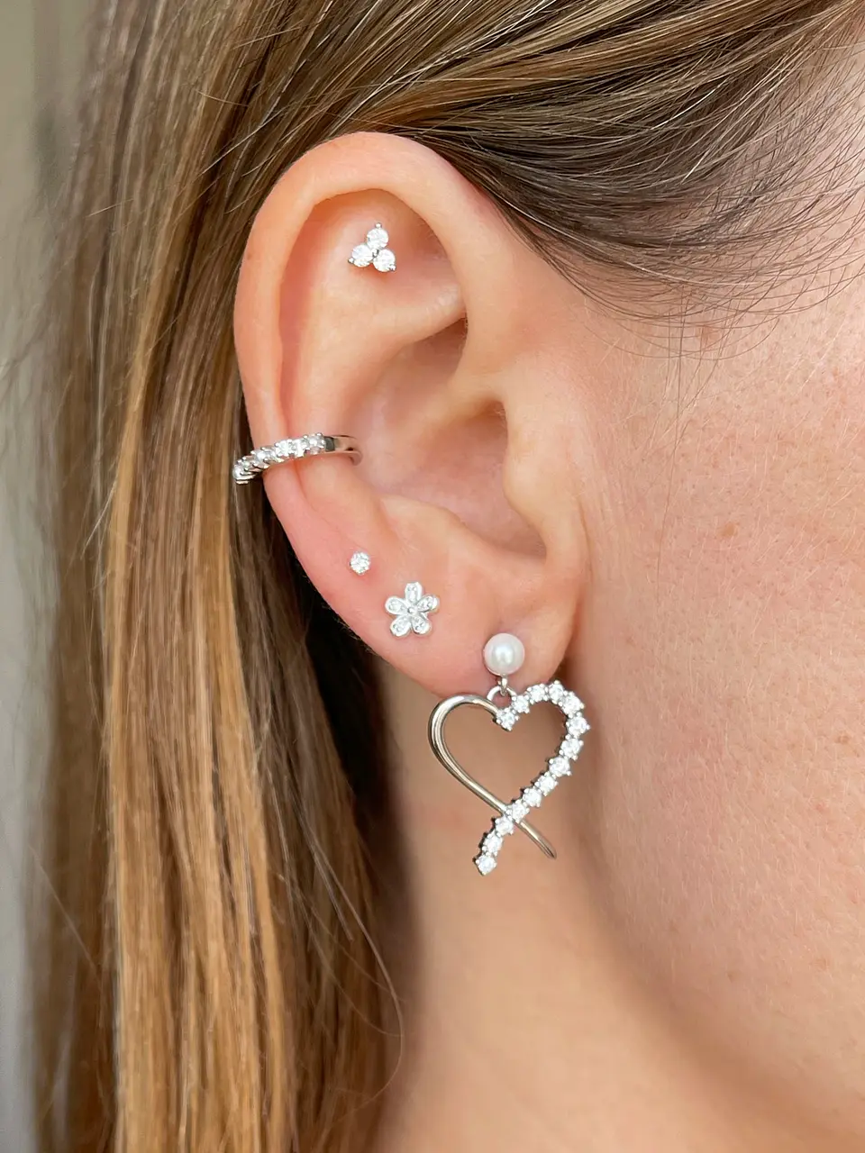 Piercing triángulo 3